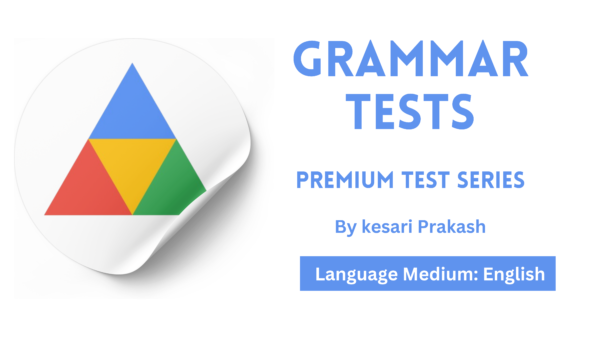 Grammar Test Series